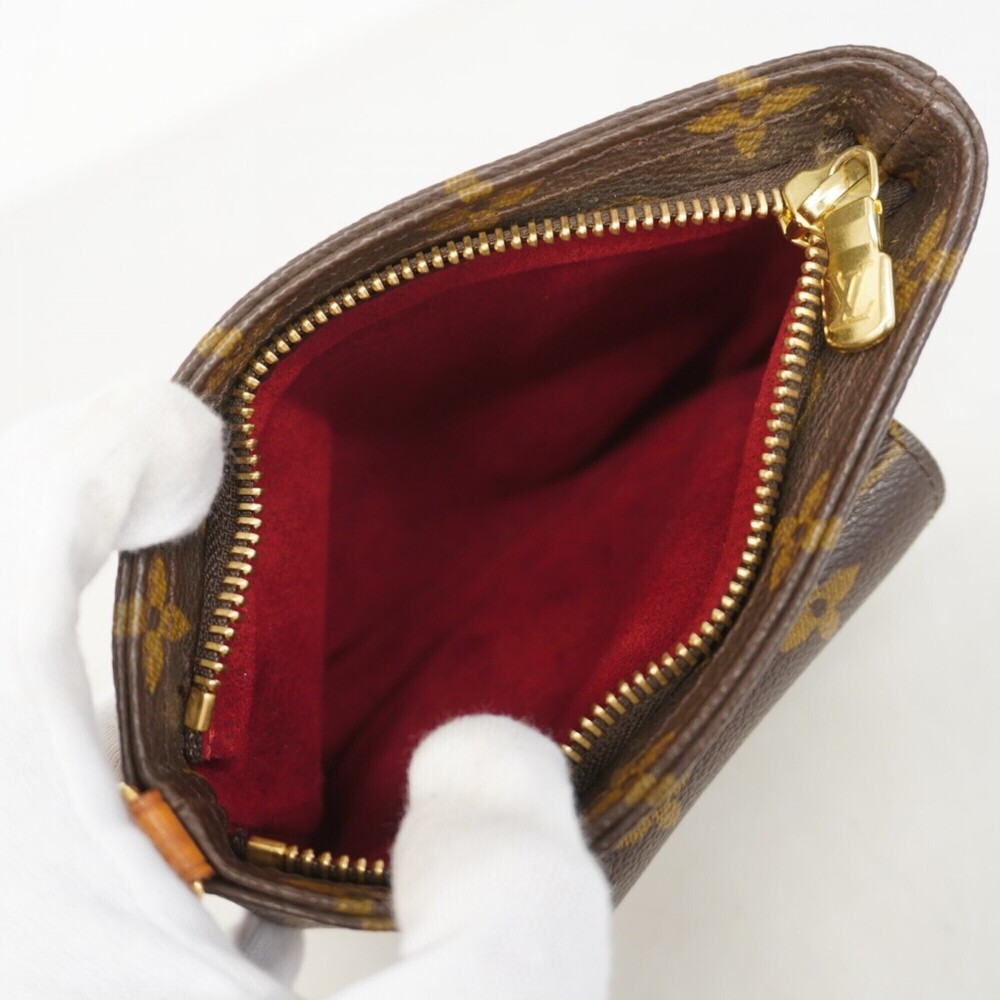 LOUIS VUITTON Brown Monogram Pouch - Picture 4 of 8